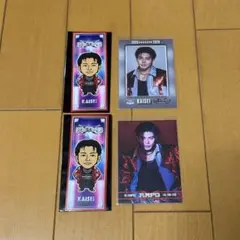 ランペ 武知海青 トレカ 千社札 4点セット