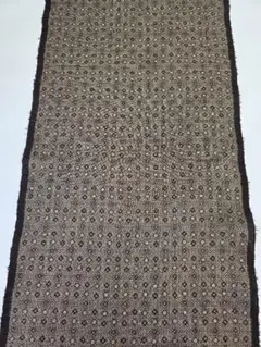 【24時間以内発送】希少 着物 大島紬 泥染め 割り込み絣 洗い張り 着分 正絹