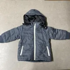 BACKFORTH グレー フード付き ダウンコート 95