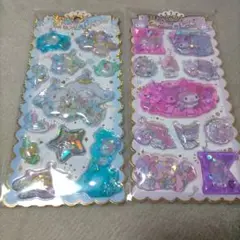 キラキラウォーターインシール　サンリオ