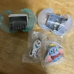 ディズニーガチャ まちぼうけ2 オラフ、ダンボセット
