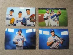 大きめ 写真 ４枚 山本由伸 大谷翔平 佐々木朗希 サムライ 写真 セット