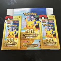 ポケモンカードゲーム 30th CELEBRATION 空箱