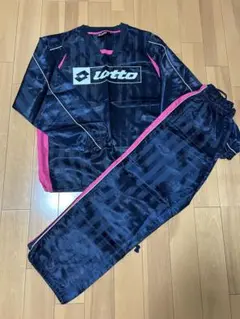 Lotto ピステ・ウィンドブレーカー セット &ジャージセットネイビー/ピンク