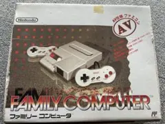 任天堂 AV仕様 ファミコン 本体 HVC-101 コントローラー未使用1個付き