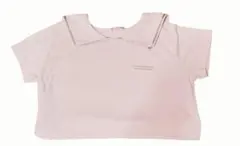 Sailor collar crop tee aesthetic