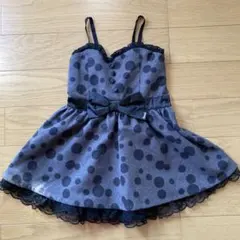 SISTER JENNI☆ドット柄ノースリーブワンピースドレス