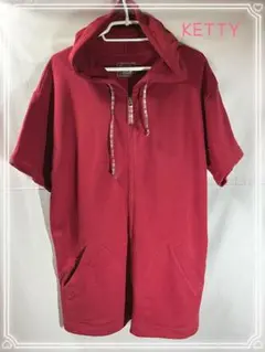 KETTY フード付き半袖パーカーのサムネイル