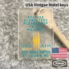アメリカ製USA Vintage ミズーリ州 モーテル ホテルキー No501