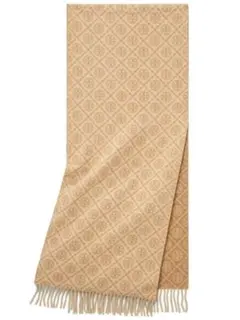 【新品/未使用】TORY BURCH トリーバーチTモノグラムオブロングスカーフのサムネイル