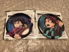 鬼滅の刃　劇場版　無限城編　ランダムグリッター缶バッジ　2個セット　義勇　炭治郎