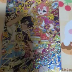 ひみつのアイプリ　リング６弾　サインカード ジャンピングロケット他
