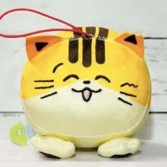 まるねこププと マスコット ぬいぐるみ　ニコニコププ　ラウンドワン限定