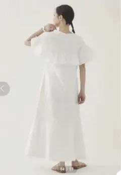 新品未使用　ユナイテッドアローズ　エメルリファインズ　ラッフルフリルワンピース