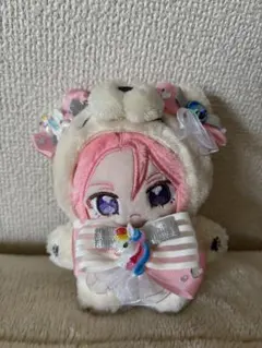 いつぬい リボン ぬい服 あんスタ 赤 ちびぐるみ にじぱぺ ボルドー