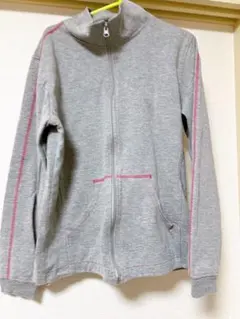 グレー ジャージ ジャケット Mサイズ