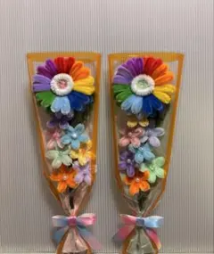 モールフラワー レインボーブーケ 枯れないお花のサムネイル
