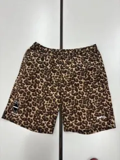 希少】新品MARK&LONA レオパード柄ショーツ ゴルフパンツ46 水着