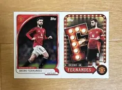 Topps Soccer Man United ブルーノ・フェルナンデス カード
