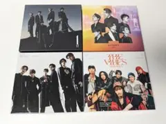 SixTONES アルバム 4本セット 1st/CITY/声/THE VIBES