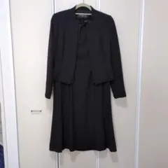 礼服 11号Calvin Memmi　ブラック ワンピーススーツ ジャケット付き