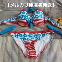 ブ*ト様 NUCKLE MARKET ビキニ 水着 9M 花柄のサムネイル