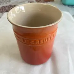 ルクルーゼ ユーテンシル ピンク キッチンツールスタンドスパチュラ