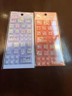 正規品タイルシール　キティとクロミ二種類セット