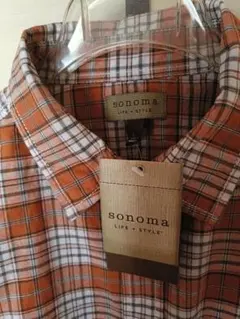 Sonoma チェック長袖シャツ、サイズＬのサムネイル