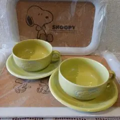 スヌーピー スープカップとソーサーセットのサムネイル