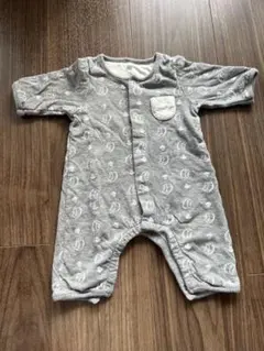 プチバトー54cm オーガニックコットンロンパース