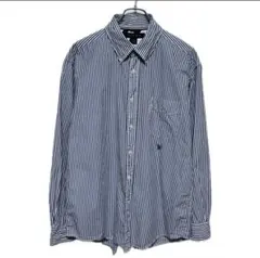 i*l様 トミーヒルフィガー ボタンダウン　長袖シャツ　ストライプシャツ　ロゴ刺