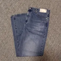 ユニクロ　ワイドストレートジーンズ (丈長め)