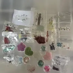 天然石、ビーズセット 各種ビーズ 色とりどり