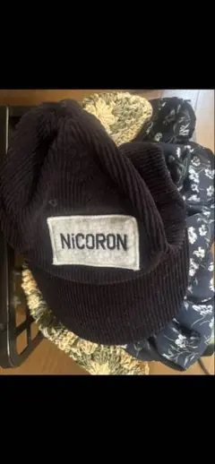 NICORON コーデュロイ キャップ 帽子のサムネイル