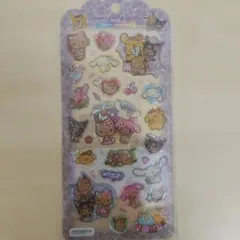 サンリオキャラクター　日焼け　ドロップジュエリーシール