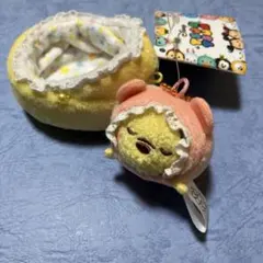 ディズニー　ツムツム　マメツム プーさん　ぬいぐるみキーチェーン　ベッドのサムネイル