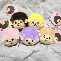 モンチッチ　フェイスマスコット　5種類セット