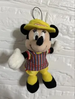 ミッキーマウス ぬいぐるみ ストラップ付き