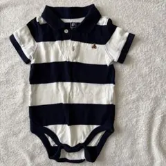 baby GAP ストライプロンパース 18-24ヶ月