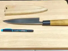 出刃包丁 玉鋼 霞 六寸 無銘 出刃包丁 玉鋼 霞 六寸 無銘 - メルカリ