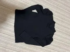 Gapパフスリーブ長袖　ブラック　ベビー18~24m