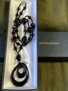 nice nico様専用　箱無し　MITSUKOSHI三越　ビーズネックレス