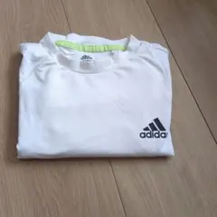 adidas ホワイト Tシャツ 140cm AEROREADY