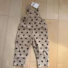ZARA baby ドット柄サロペット　オーバーオール　98cm