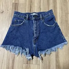 【最終値下】moussy マウジー　ショーパン　ショートパンツ　デニム