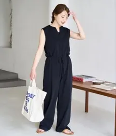 ノースリーブオールインワン