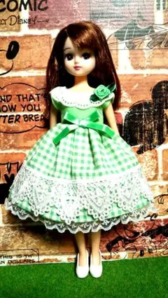 リカちゃん人形　洋服　ハンドメイド　1058 リカちゃん 人形 洋服 ハンドメイド90 - メルカリ