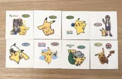 ピカチュウシール 8枚 Pocket Monsters Pokémon