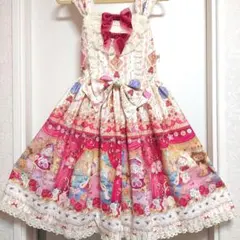 BABYthestarsshinebright　くまくみゃ　ジャンパースカート